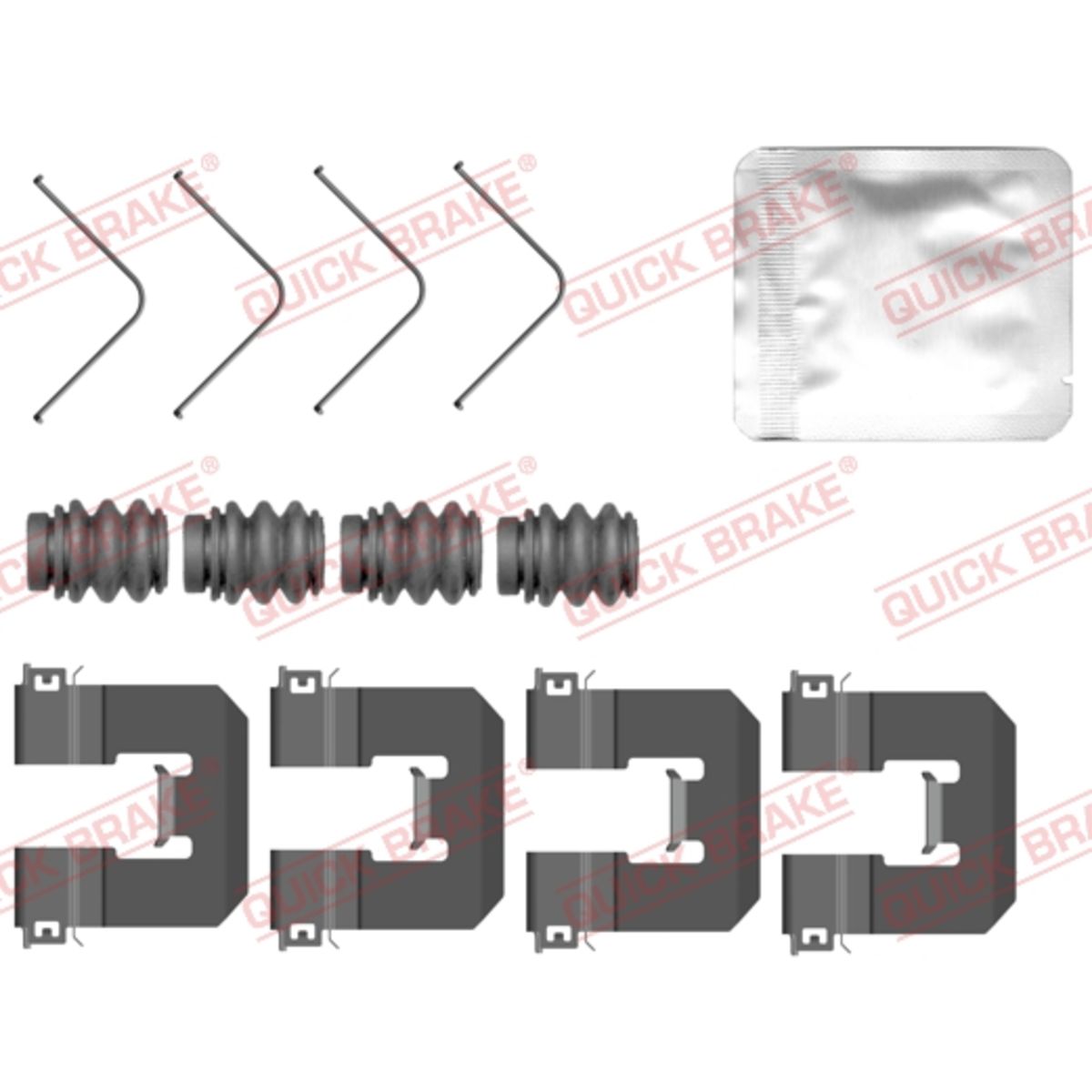 Jarrupalojen asennussarja QUICK BRAKE 109-0160