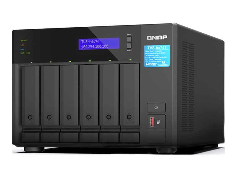 QNAP TVS-H674T-I5-32G - NAS-Palvelimet