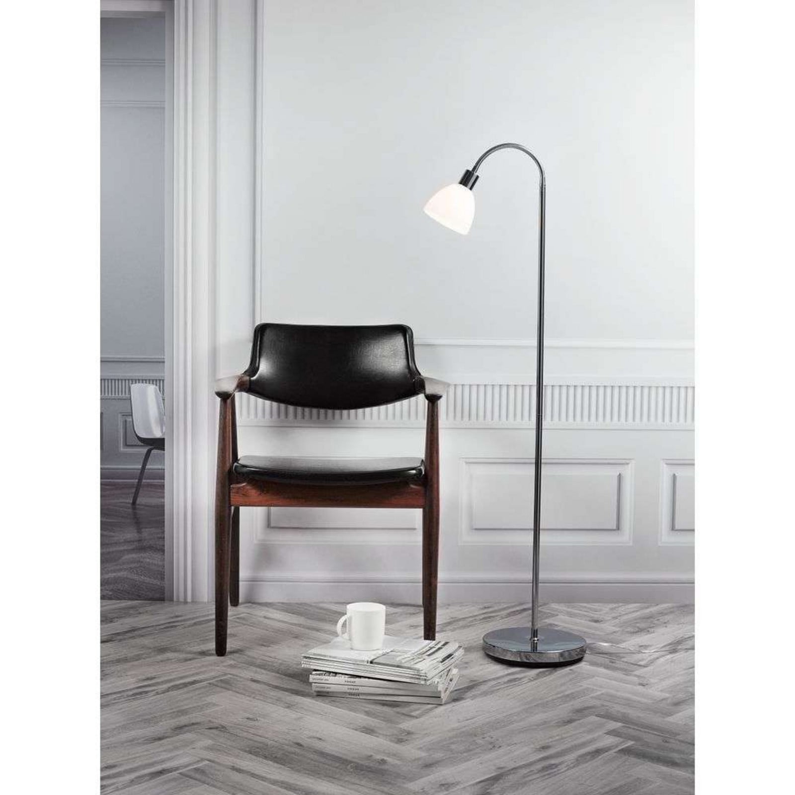 Ray Single Lattiavalaisin Chrome - Nordlux - Olohuone - Lasi