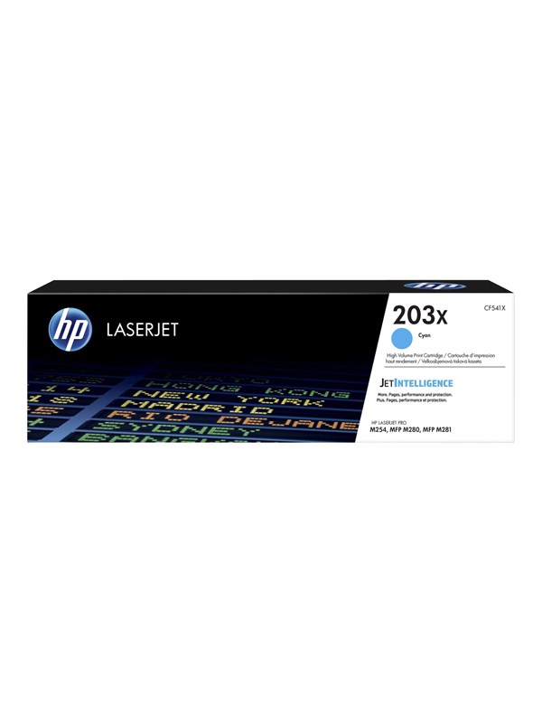 HP 203X / CF541X High Kapasiteetti Cyan Toner