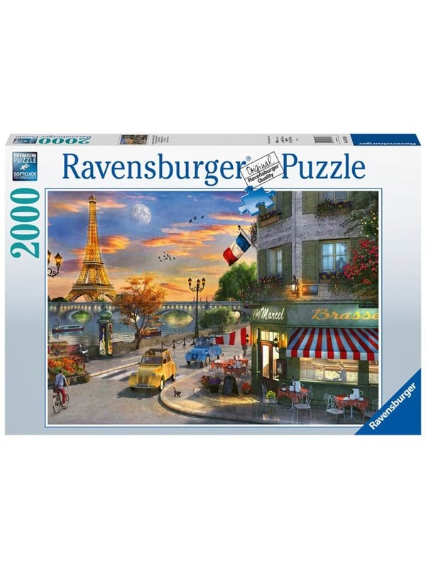 Paris Sunset Palapelit 2000 palaa Ravensburger