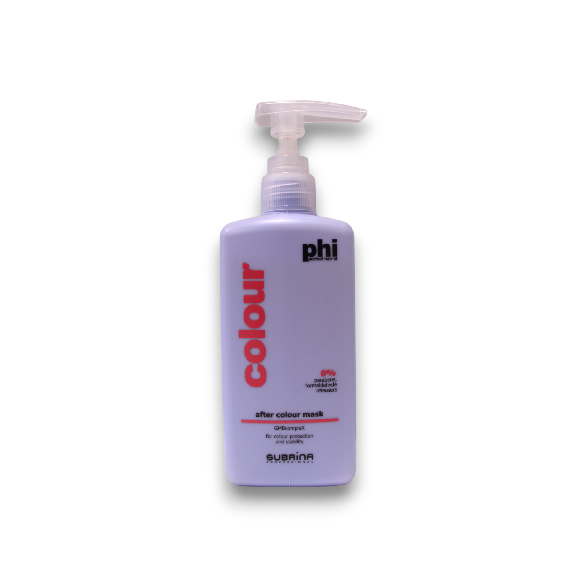 Subrina Professional Phi After Color Cream -naamio hiusten hoitoon suojaa ja vakauttaa 500 ml