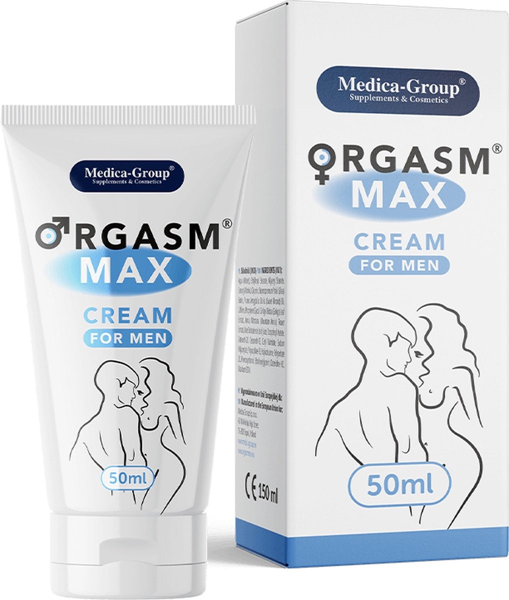 Orgasm Max Cream For Men – Lisää tuntoa ja nautintoa intiimeihin hetkiin (50 ml)