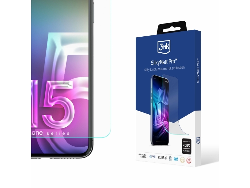 3MK SilkyMatt Pro, iPhone 15 Pro, 1 stk
