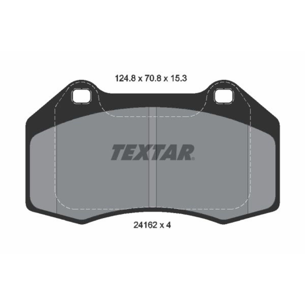Jarrupalat, levyjarru TEXTAR 2416201