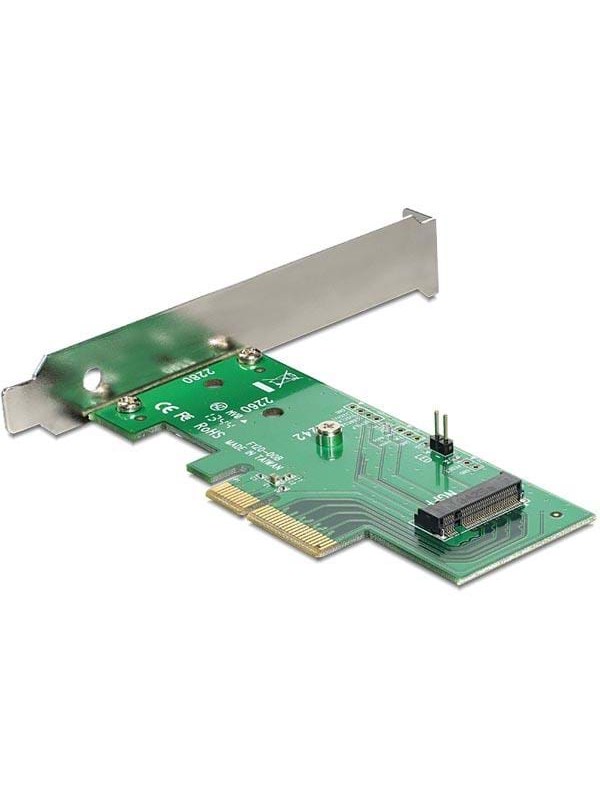 DeLOCK ohjainkortti, PCI-E 4.0 x4, SATA 6, 1xmSATA, 3x SATA 7-pin