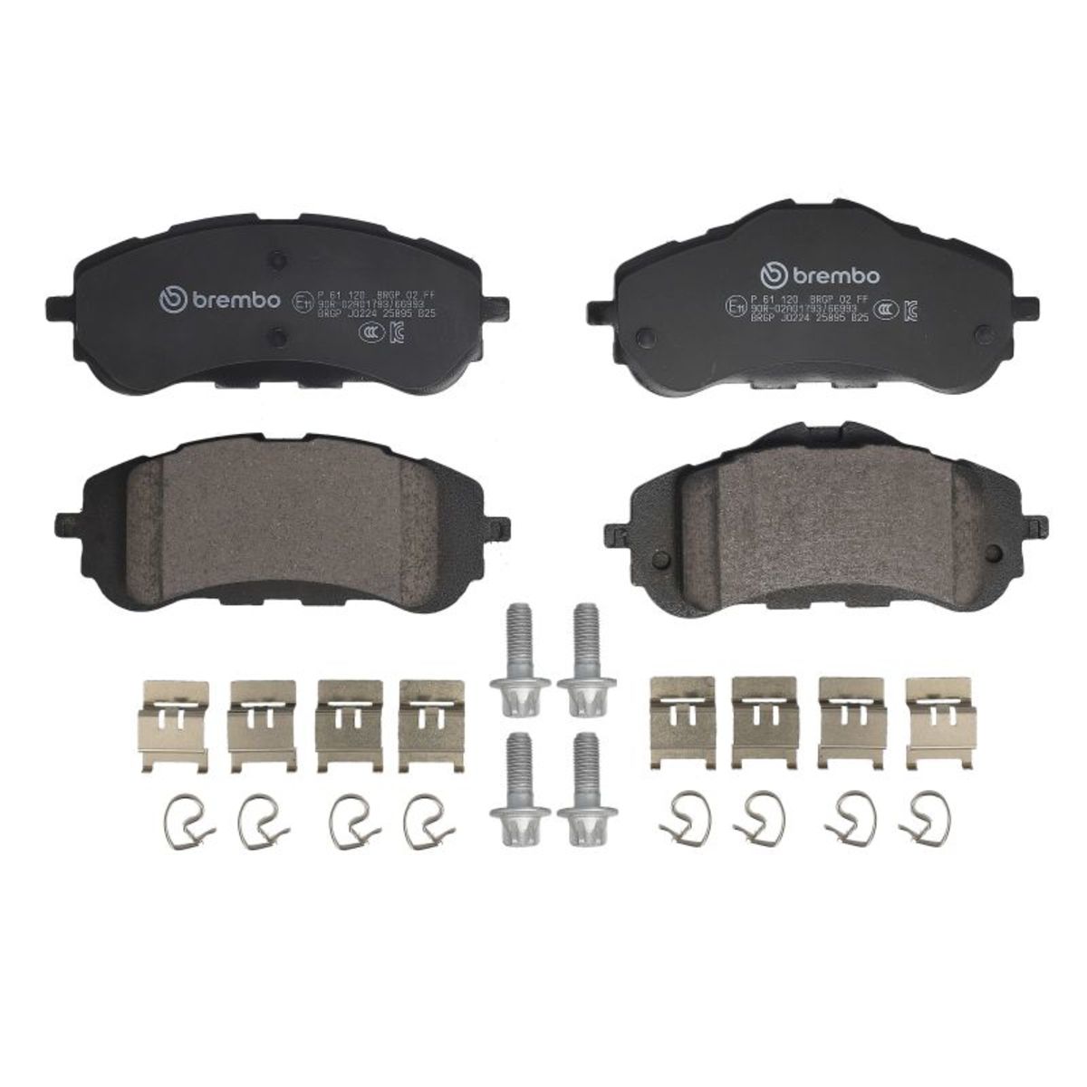 Jarrupalat, levyjarru BREMBO P 61 120