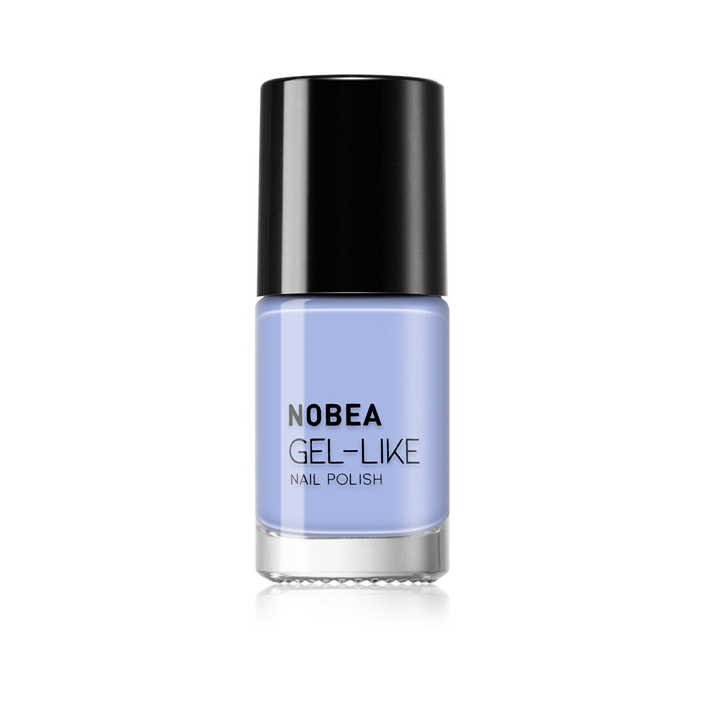 NOBEA Day-to-Day Gel-like Nail Polish geeliefekti kynsilakka väri Sky blue #N44 6 ml