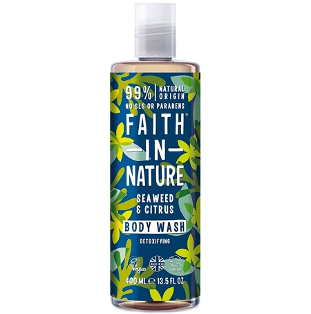 Faith In Nature Merilevä & sitrushedelmät vartalopesu - 400ml