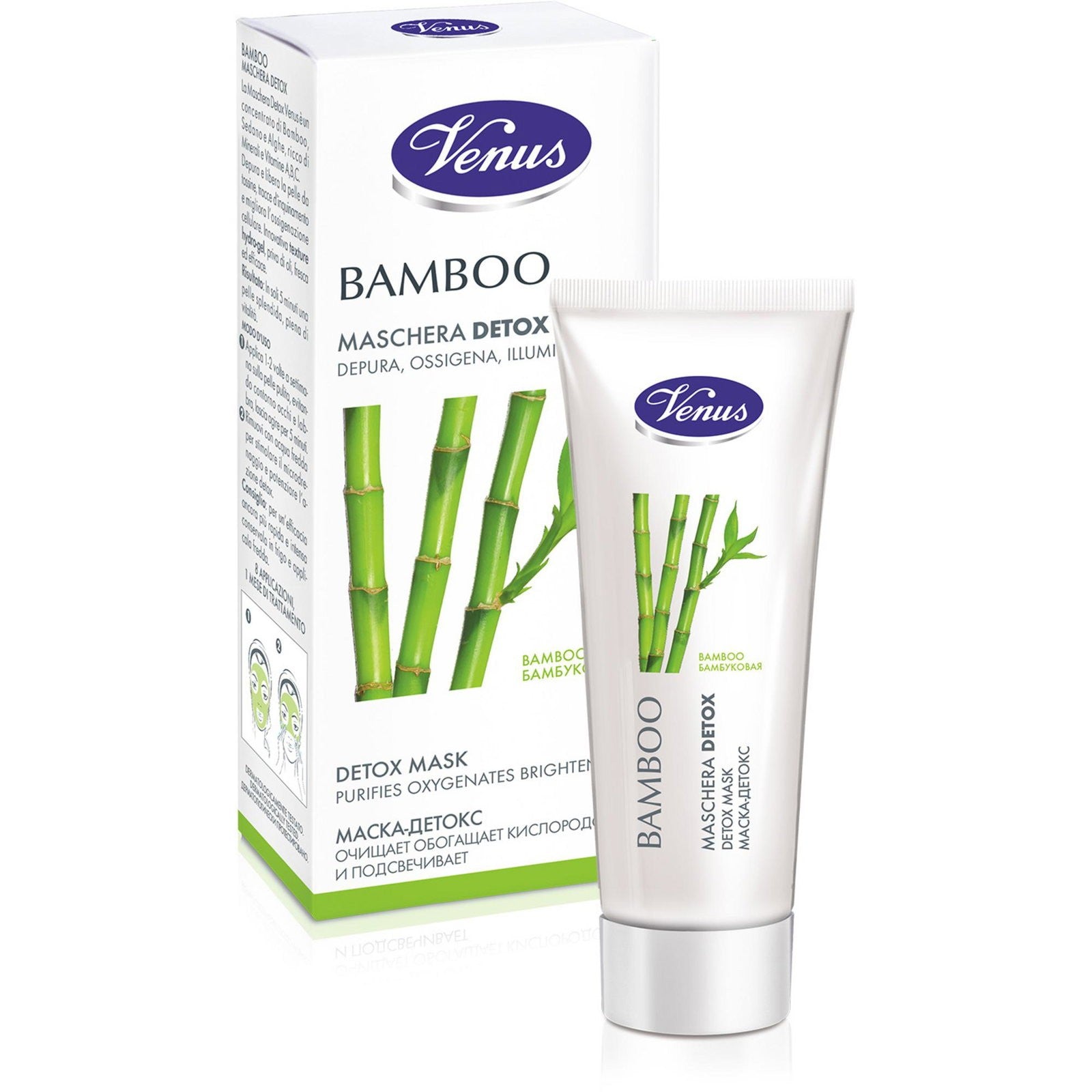 Venus Detox-kasvonaamio bambutiivisteellä 40 ml