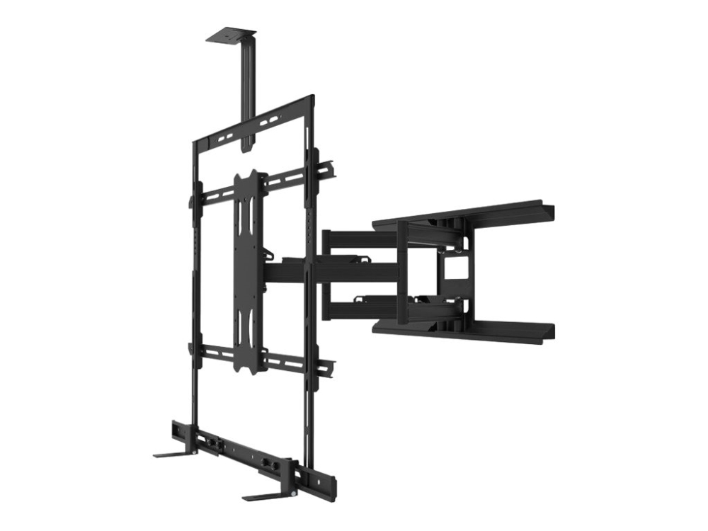 Multibrackets M Universal Flexarm Pro 60 kg Sound & Camera - Koukku - musta -näytön koko: 55"-85" - seinään asennettava
