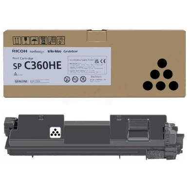 Ricoh Ricoh SPC360HE Värikasetti musta 408184 Vastaa: N/A