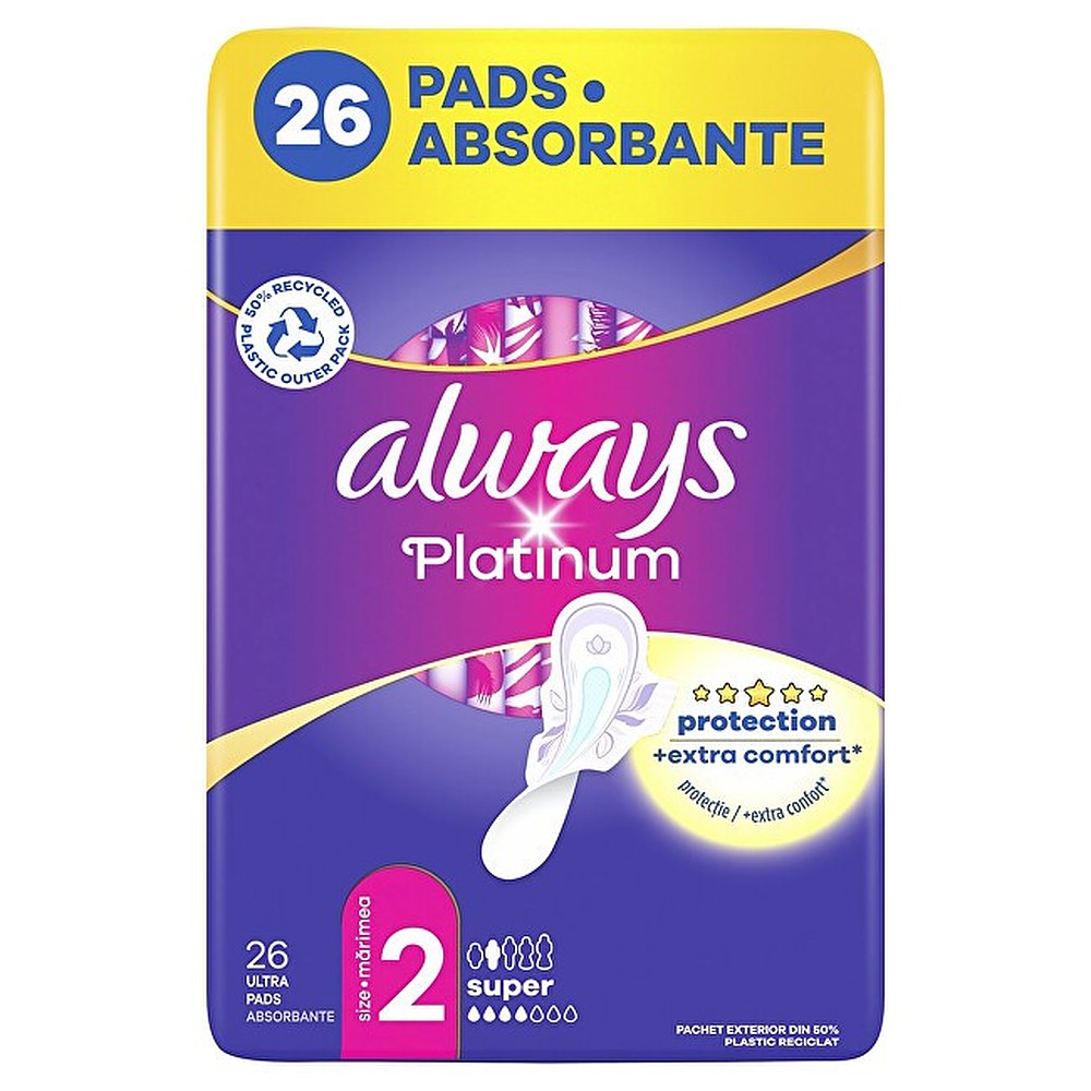 Always Platinum Super Size 2 tyynyt 26 kpl