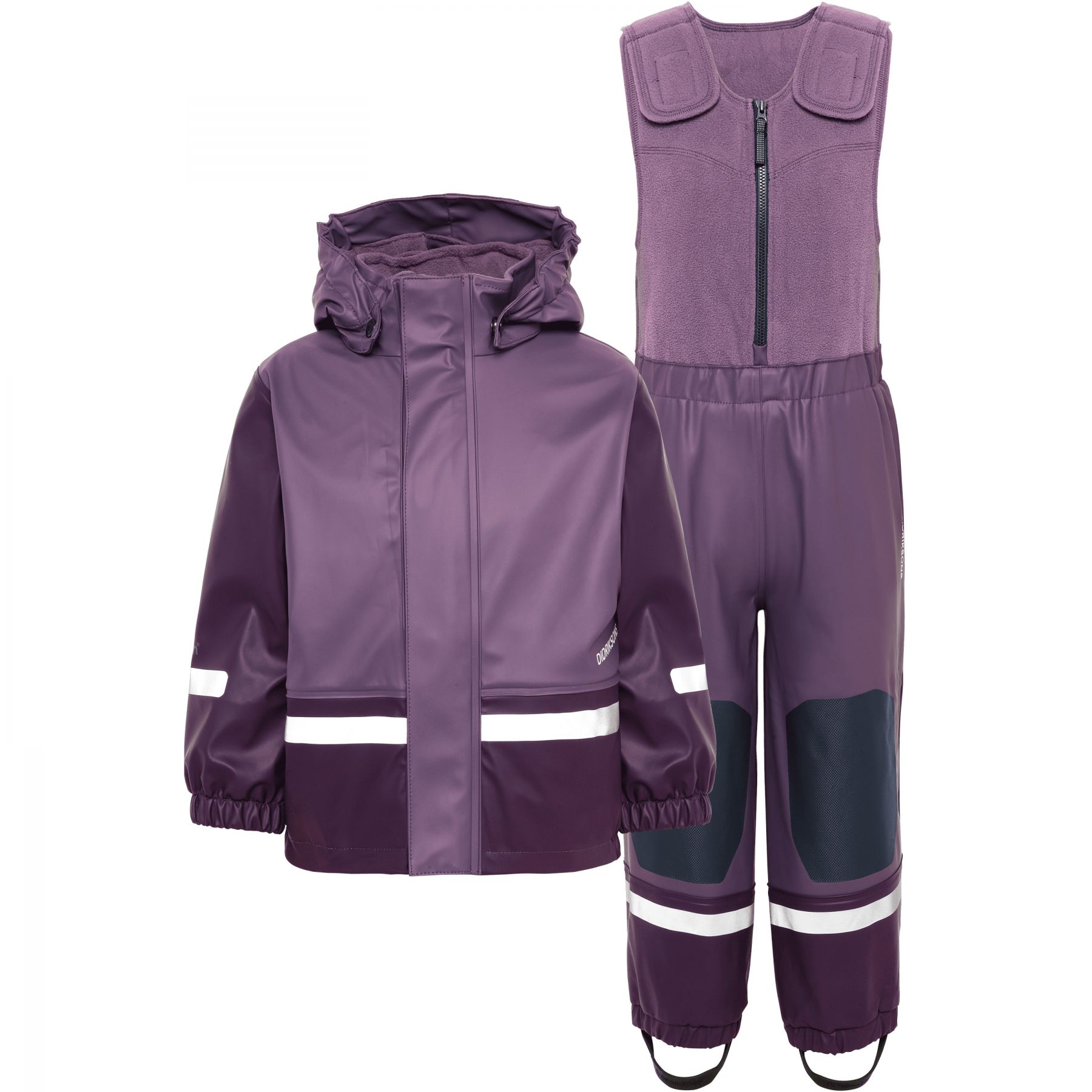 Didriksons Boardman Kids' Set Galon Eggplant - 100