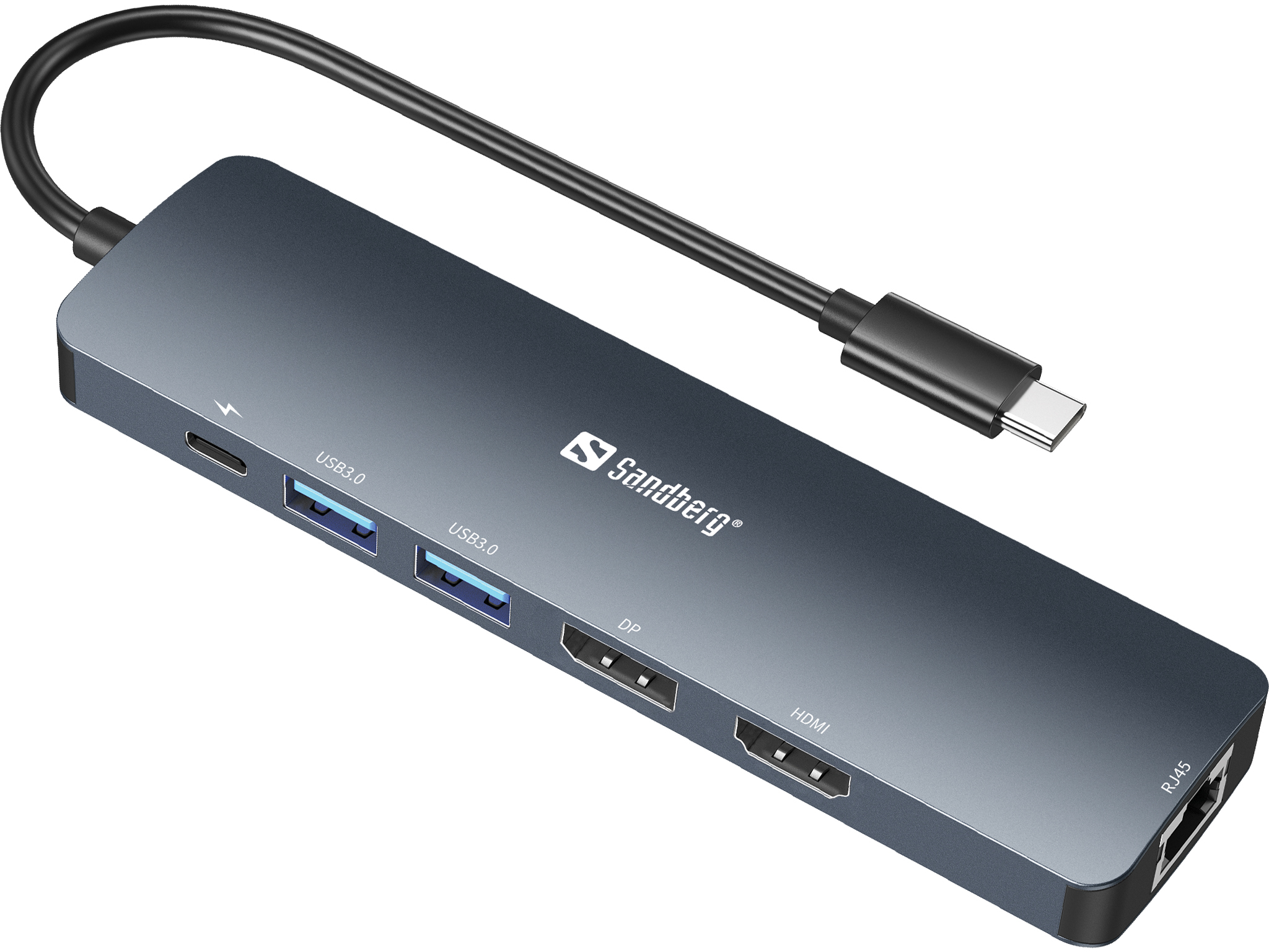 Sandberg USB-C 8K -näyttöasema