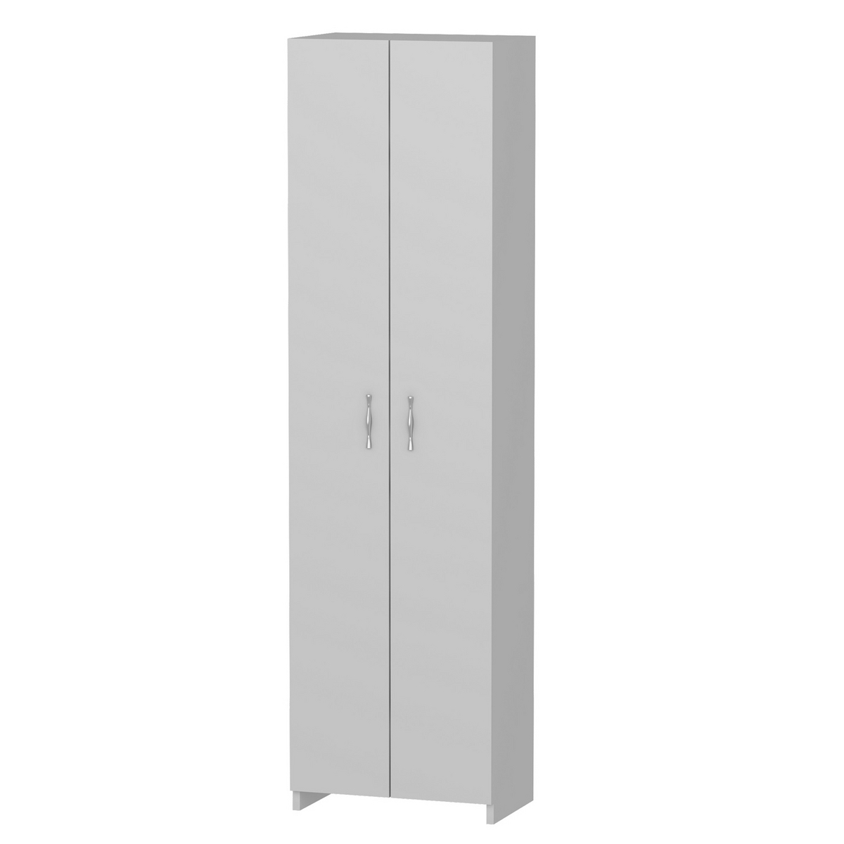 Norda Design Moderni monikäyttökaappi, valkoinen, 49 x 182 x 30 cm | 100 % melamiinipinnoitettu, 18 mm paksu | seinälle asennettava, tyylikäs säily...