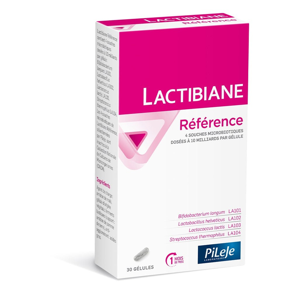 Pileje Lactibiane Reference Microbiotics 30 kapselia