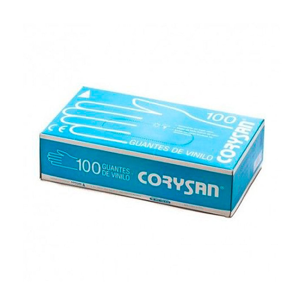 Vinyylikäsineet Corysan Suuri koko 100U