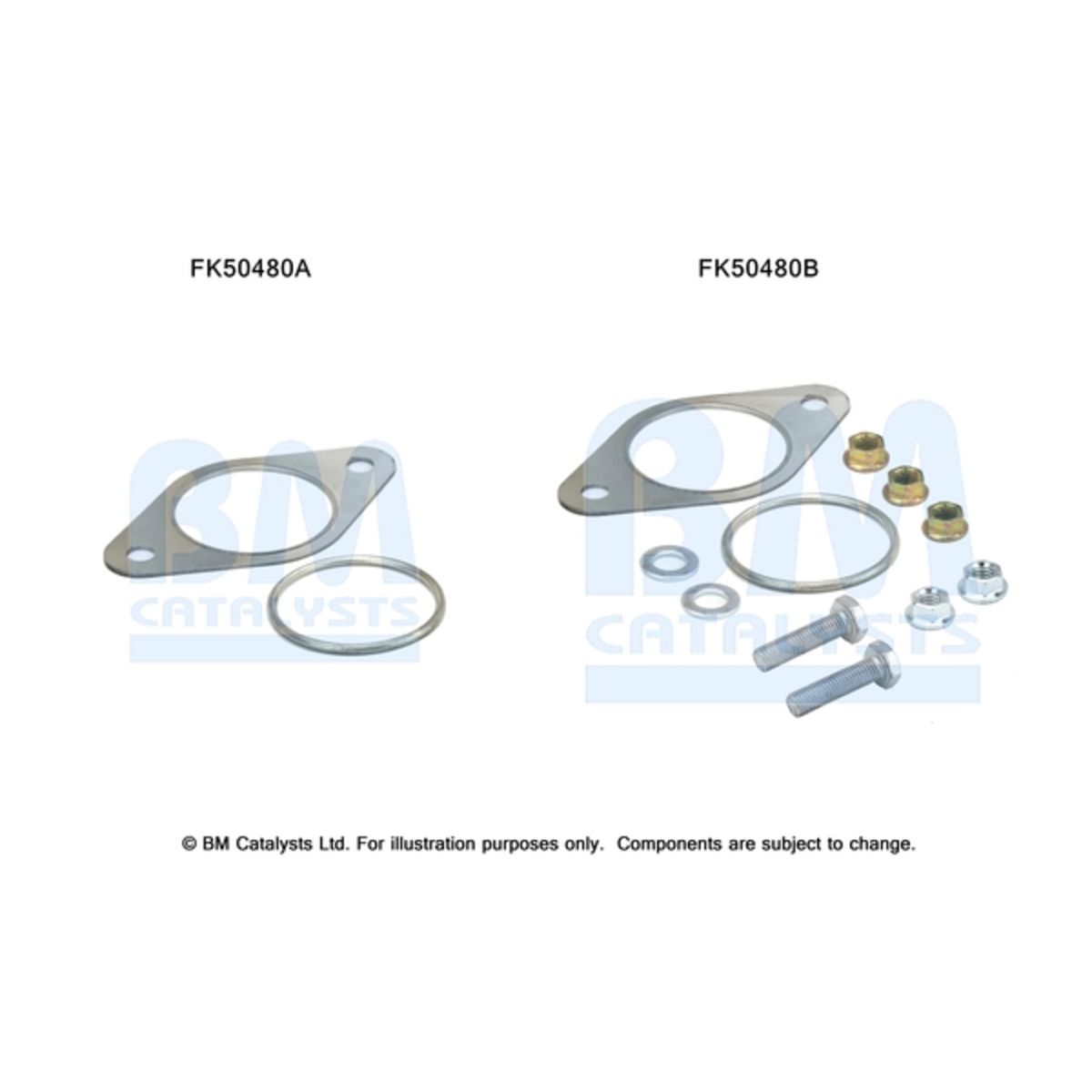 Korjaussarja, pakoputki BM CATALYSTS FK50480B