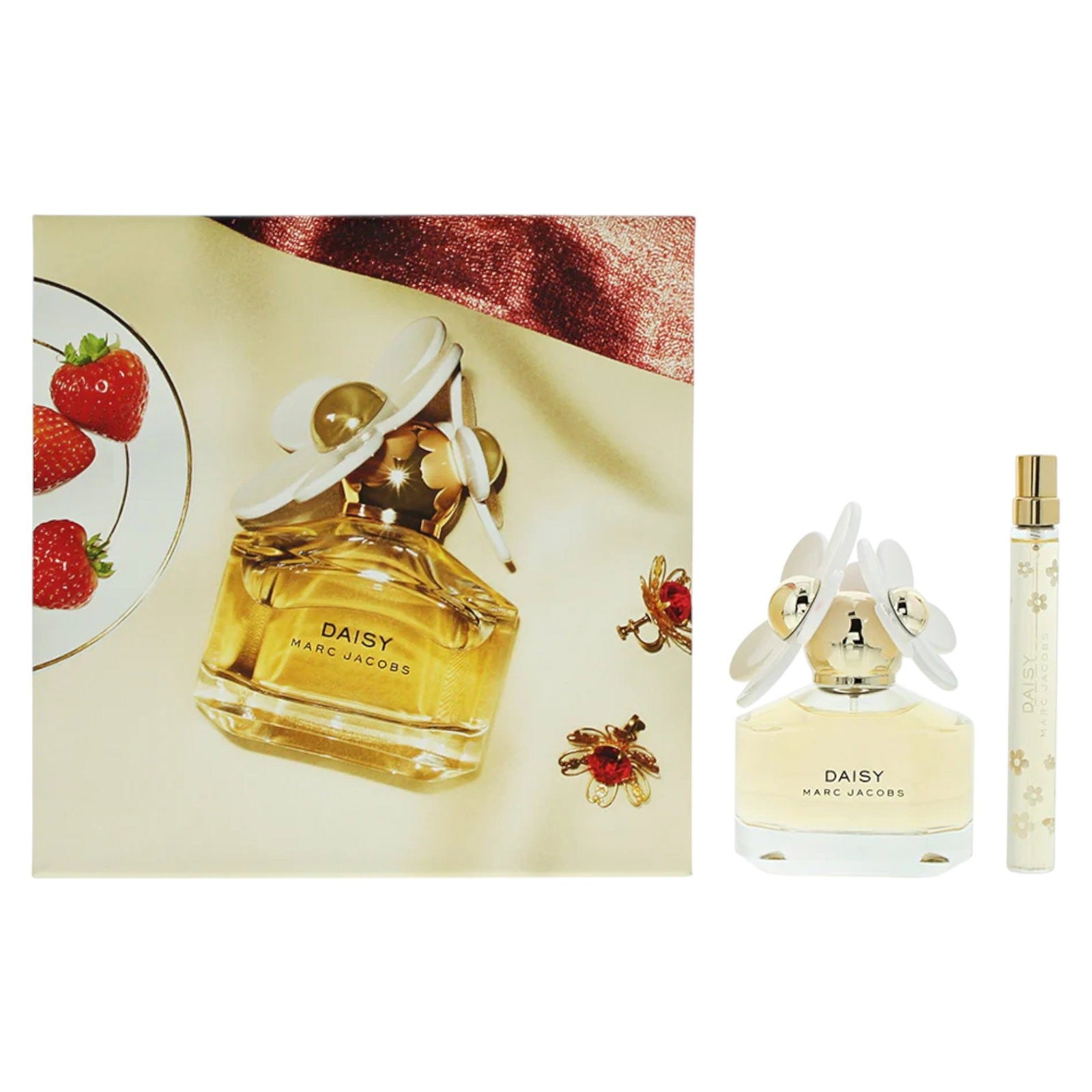 Marc jacobs Set Marc Jacobs: Daisy Eau de Toilette naisille 10 ml *Miniatyyri + Daisy Eau de Toilette naisille 50 ml