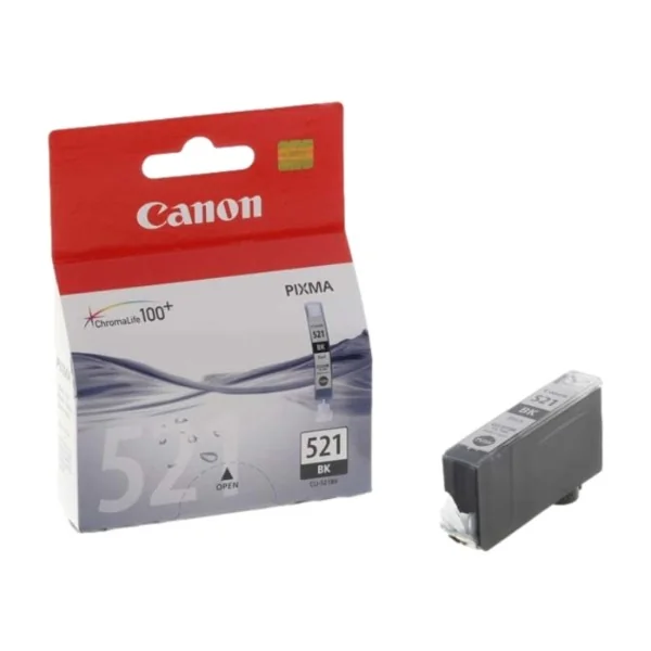 Canon CLI-521 -mustesäiliö, 9 ml, musta