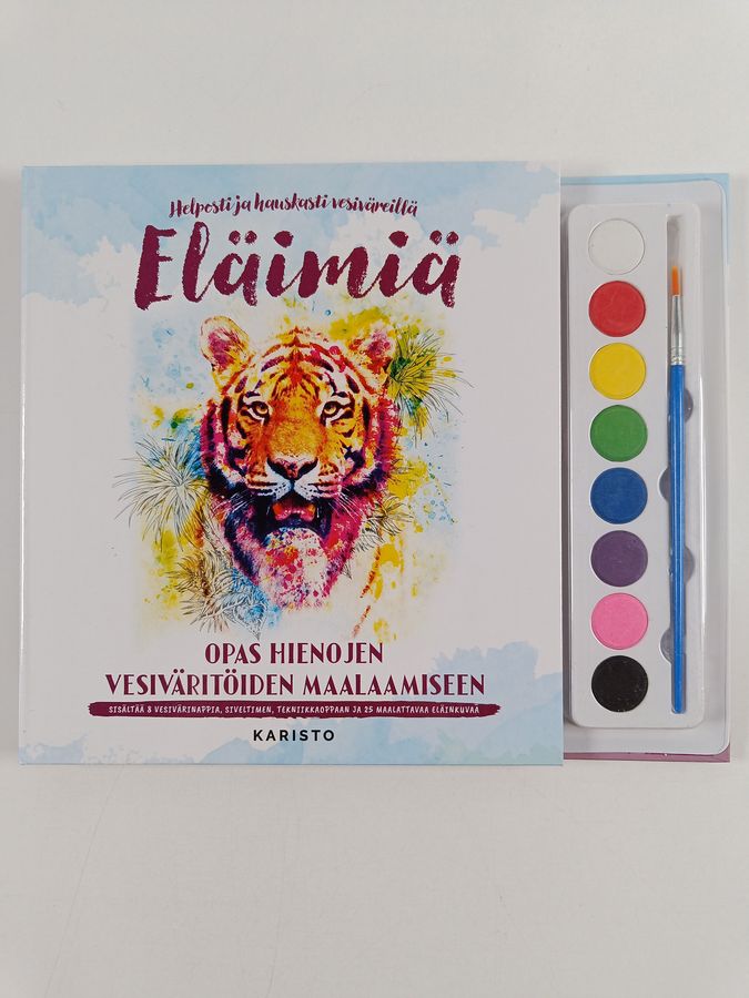 Maalaa helposti ja hauskasti vesiväreillä - Eläimiä