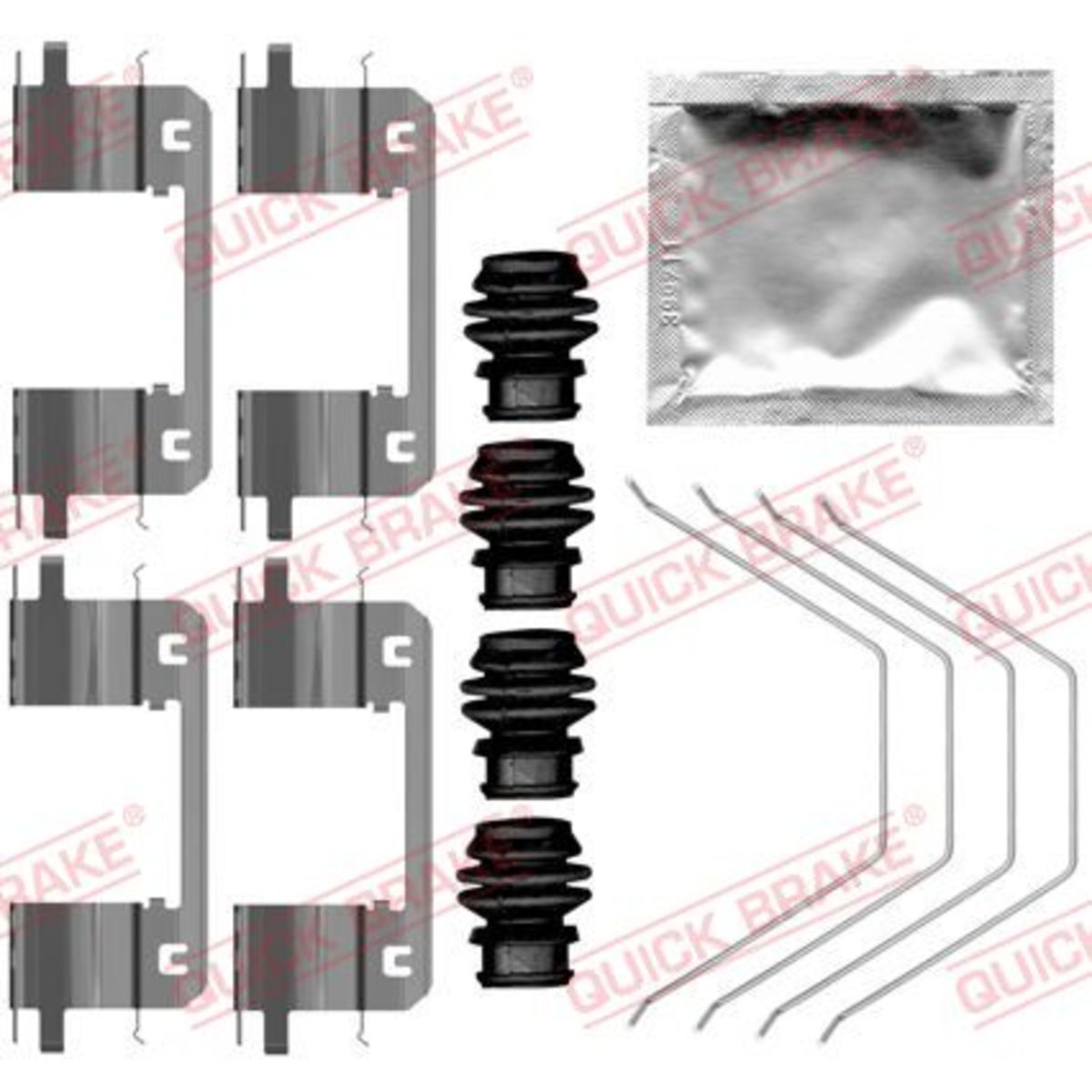 Jarrupalojen asennussarja QUICK BRAKE 109-0141