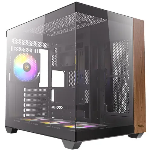 Antec CX800, Midi-torni, PC, Musta, Puu, ATX, ITX, micro ATX, Lasi, Teräs, Pelaaminen