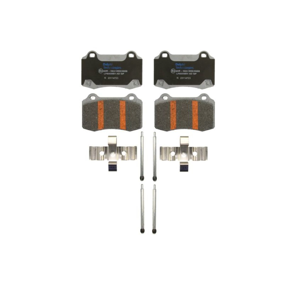 Jarrupalat, levyjarru DELPHI LP5009EV