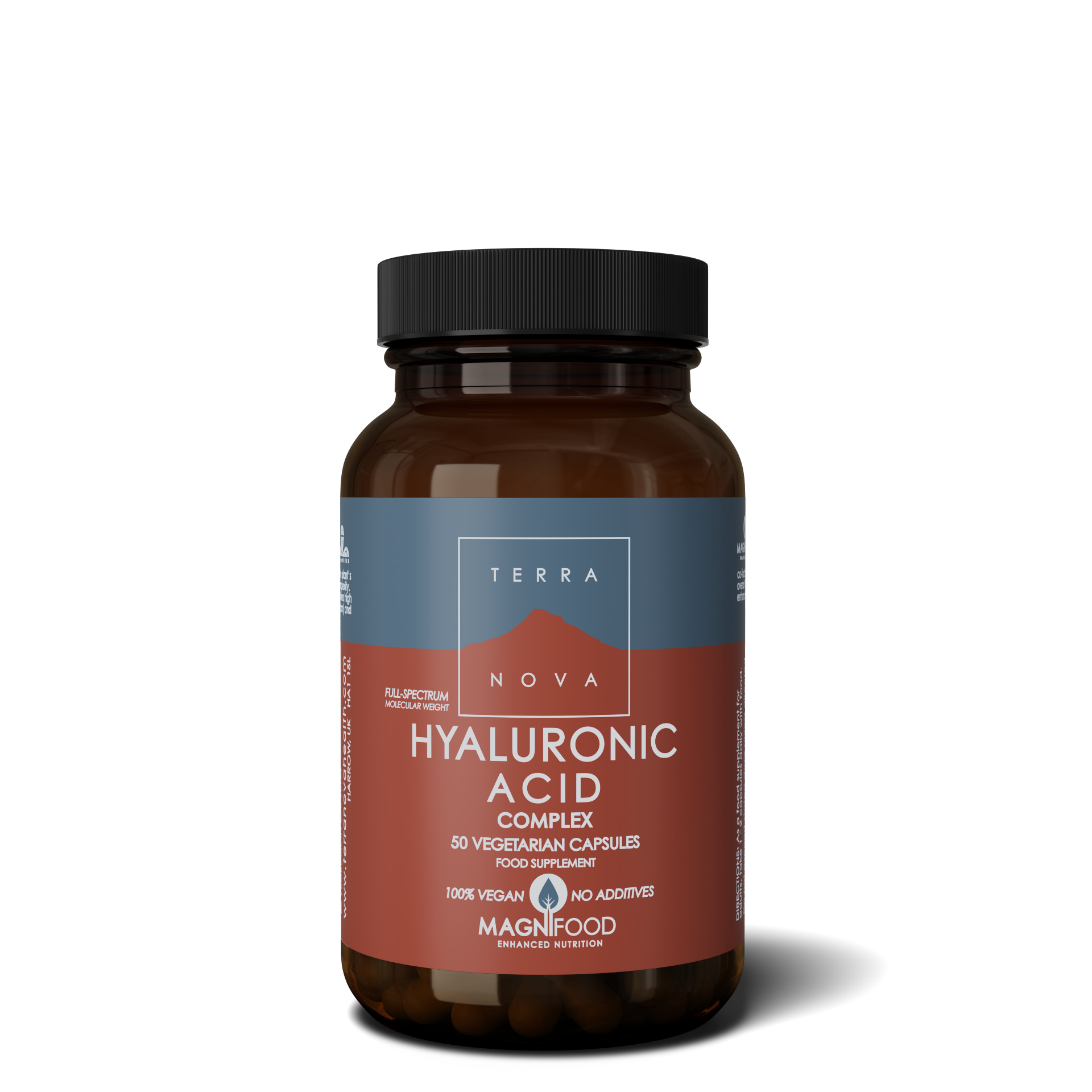 Terranova Hyaluronic Acid Complex, 50 kaps.