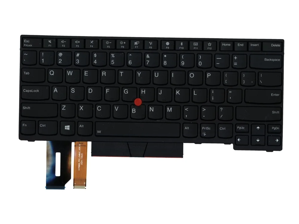 Lenovo - notebook replacement Näppäimistö - with Trackpoint UltraNav - English - US - Musta - Kannettavan tietokoneen näppäimistö – vaihtoon - Englanti (US) - Musta