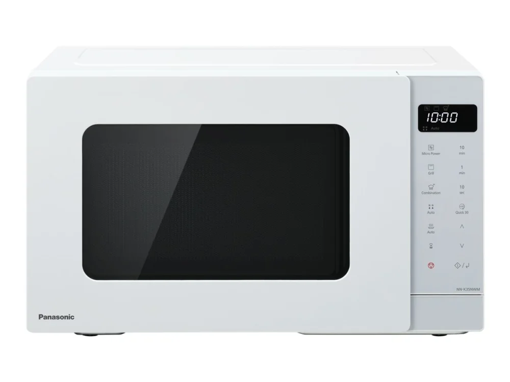 Panasonic NN-K35NWM - microwave oven with grill - freestanding - white