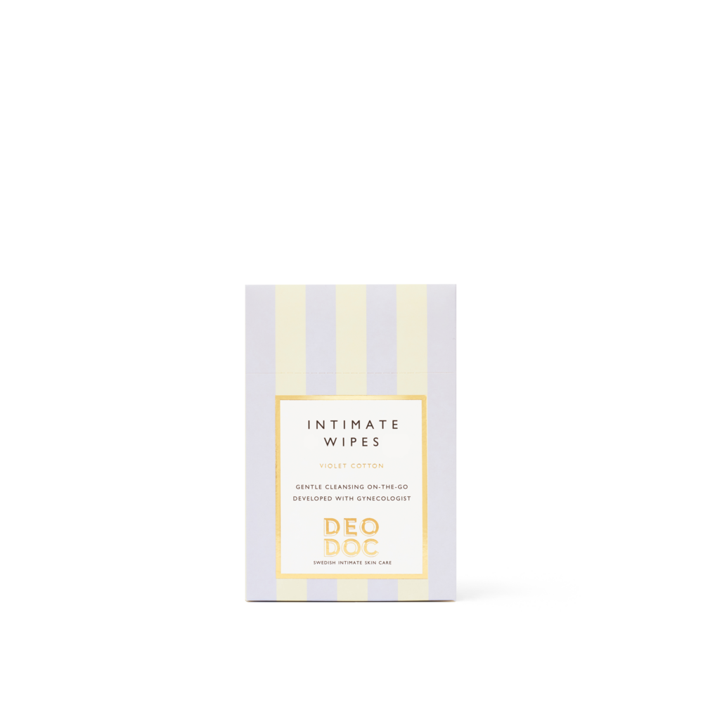 DeoDoc Intimate Deo Wipes Violet Cotton