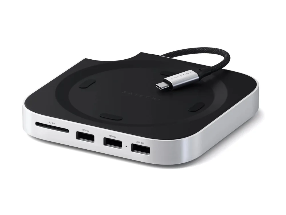 Satechi Mac Mini M4 Stand & Hub with SSD Enclosure