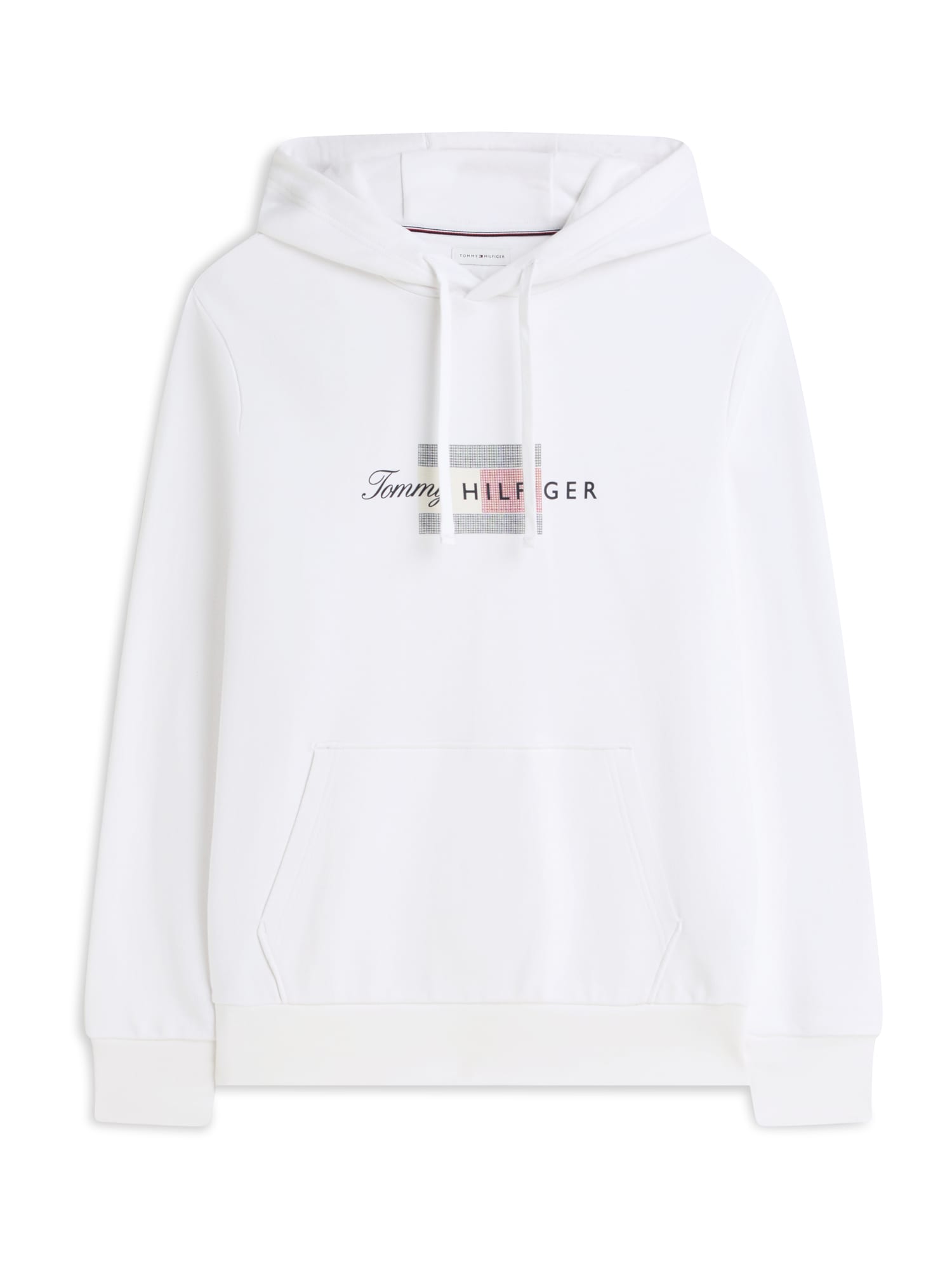 TOMMY HILFIGER Collegepaita  burgundin punainen / musta / valkoinen