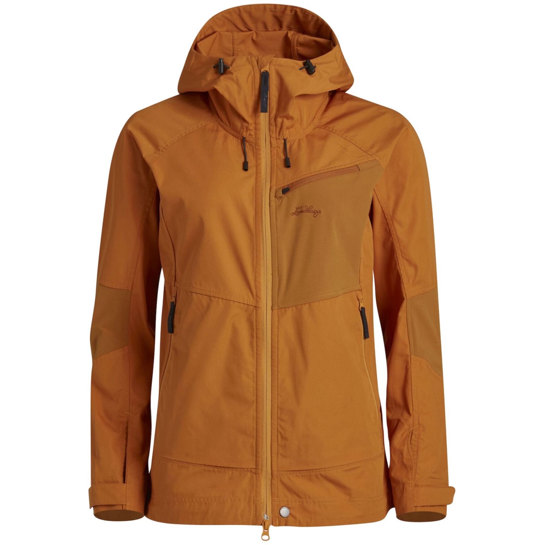 Lundhags Tived Stretch Hybrid Jacket, softshell takki, naiset, kulta