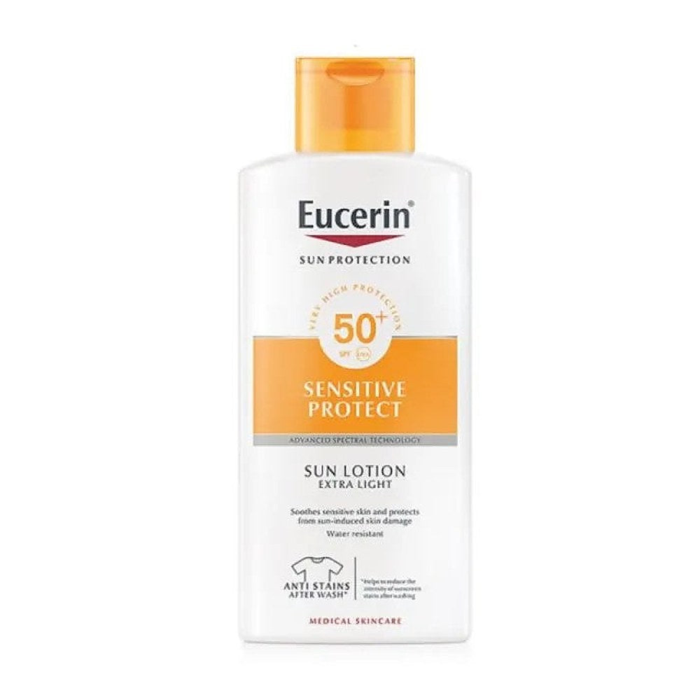 Eucerin Sensitive Protect Extra Light Sun Lotion Spf50+ 400 ml