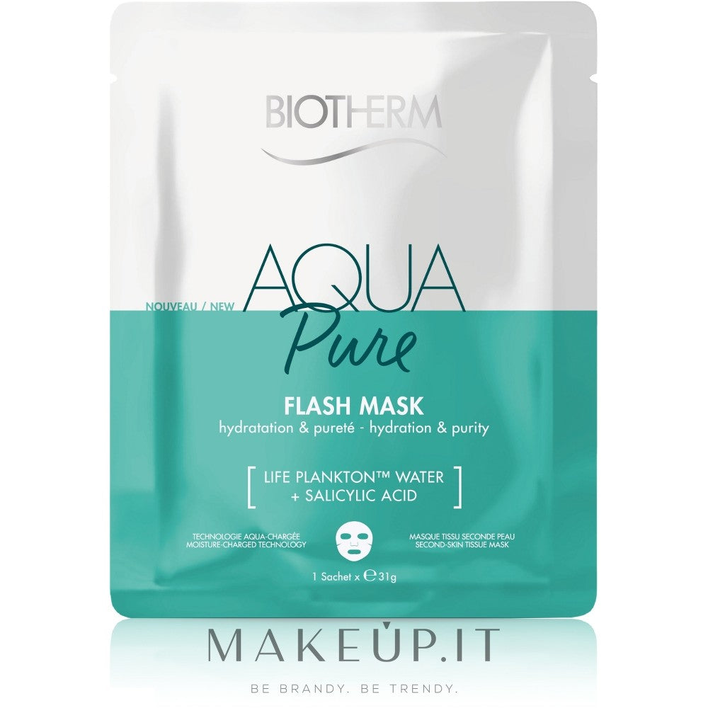 Biotherm Aqua Pure (Super) Salisyylihappoa kosteuttava kasvonaamio 35 ml