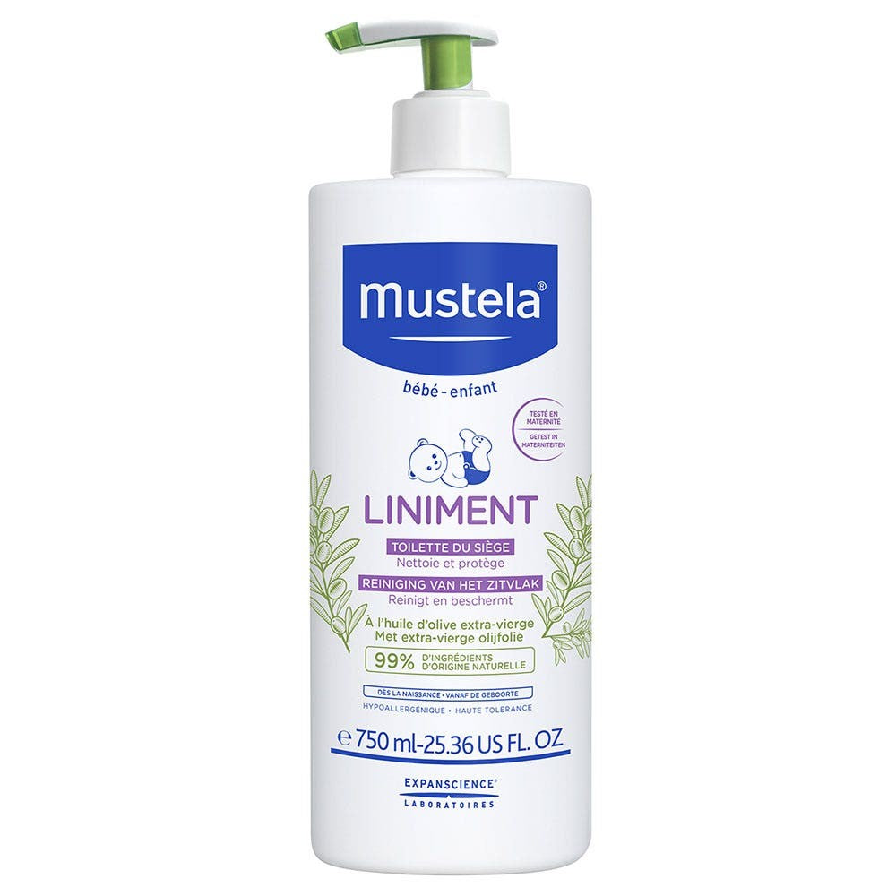 Mustela Liniment WC-istuin puhdistaa ja suojaa 750 ml
