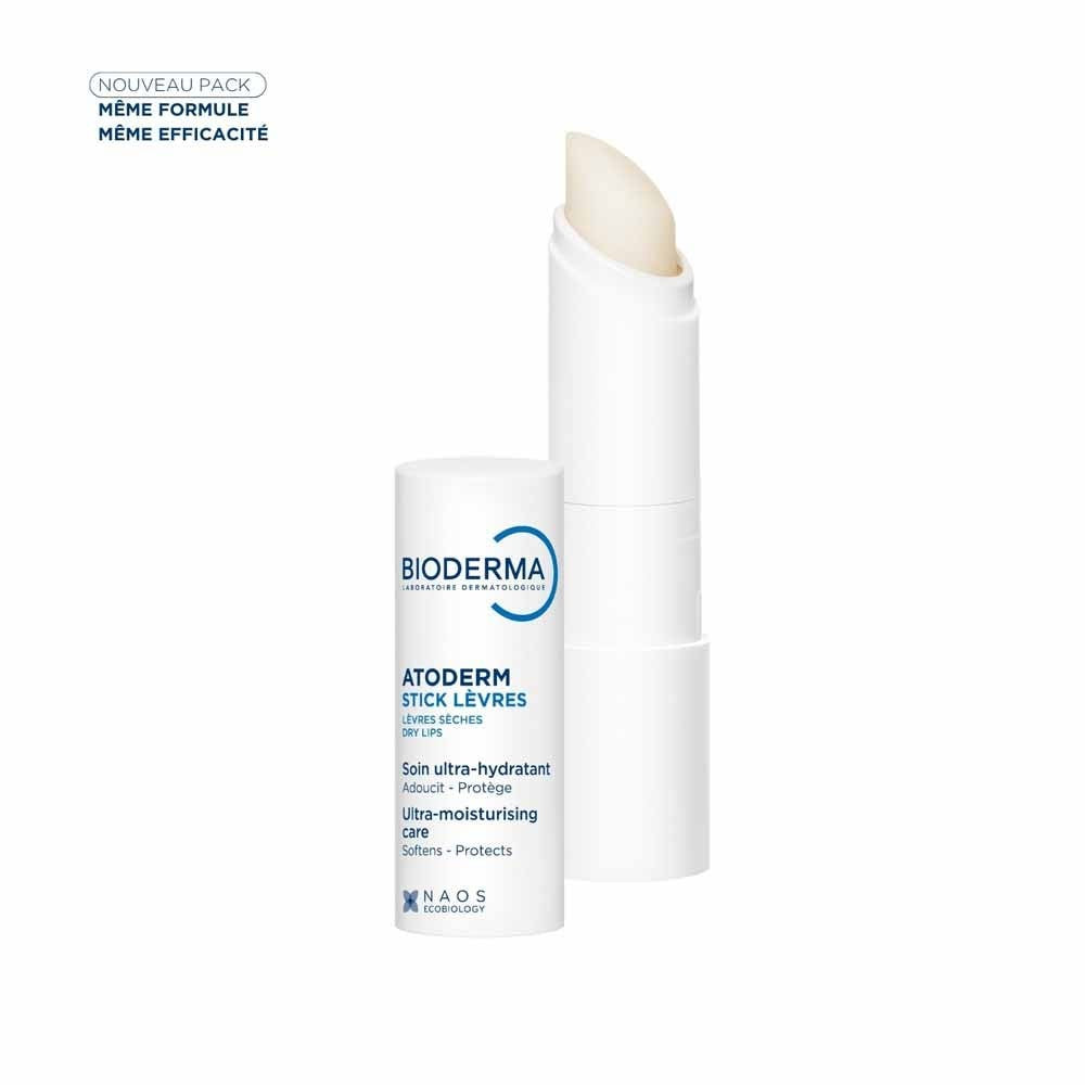 Bioderma Atoderm Stick kuiville ja halkeileville huulille (Stick) 4 g