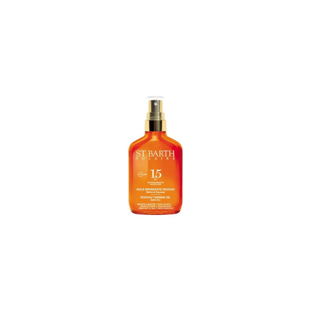 St. Barth Roucou -rusketusöljy SPF 15