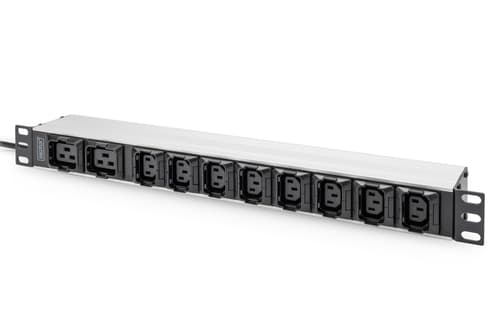 Digitus Socket Strip With Aluminium Profile 8xc13/2xc19 16a 2m Cabel Iec C20