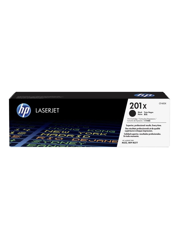 HP 201X CF400X XXL-laservärikasetti, musta