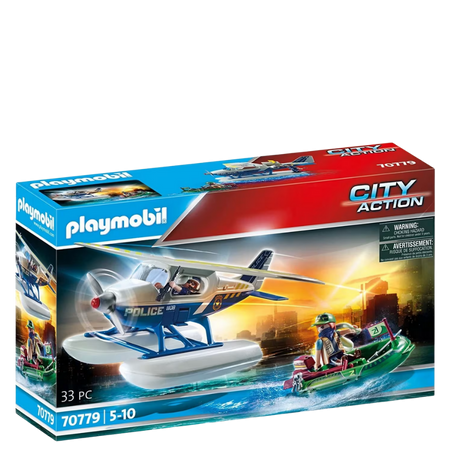Playmobil City Action Poliisi Vesitaso-Lentokone