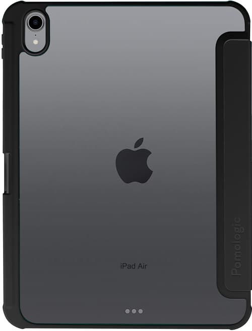 Pomologic Origami Case Ipad Air 11" (m2), Ipad Air 11" (m3), Ipad Air 11" (m4) Läpinäkyvä, Musta