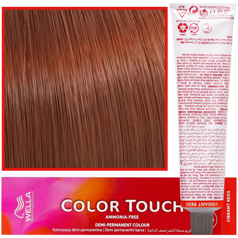 WELLA COLOR TOUCH Hiusväri 60 ml 7/43 Tizianinpunainen