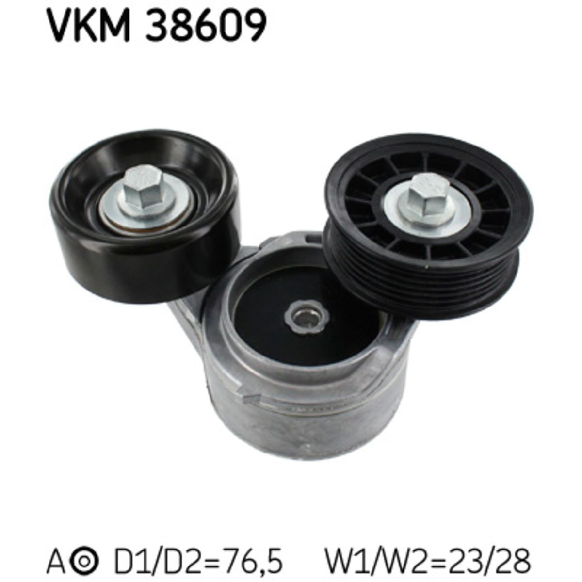 Kiristysrulla, moniurahihna SKF VKM 38609