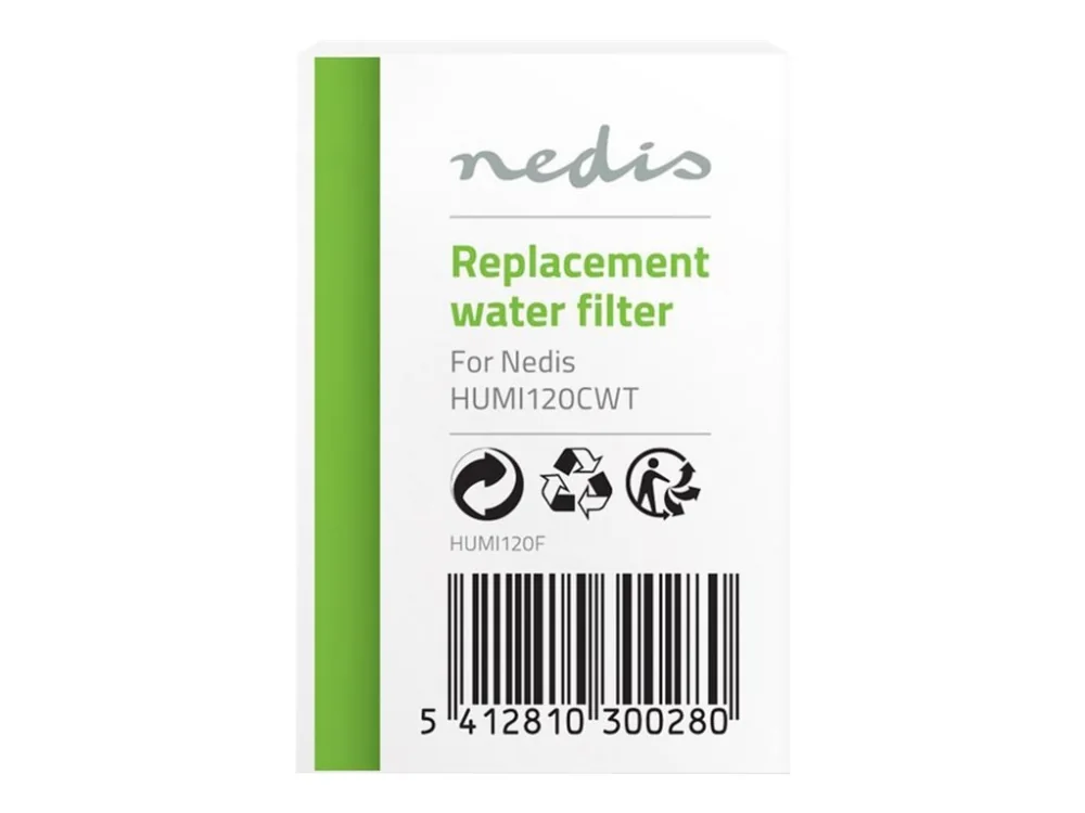 Nedis HUMI120F - water filter - white