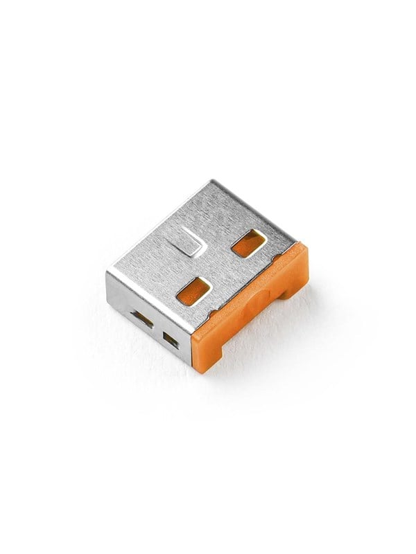 Smartkeeper UL03P1OR, Portin lukitsin, USB A-tyyppi, Oranssi, Muovi, 10 kpl, Muovipussi