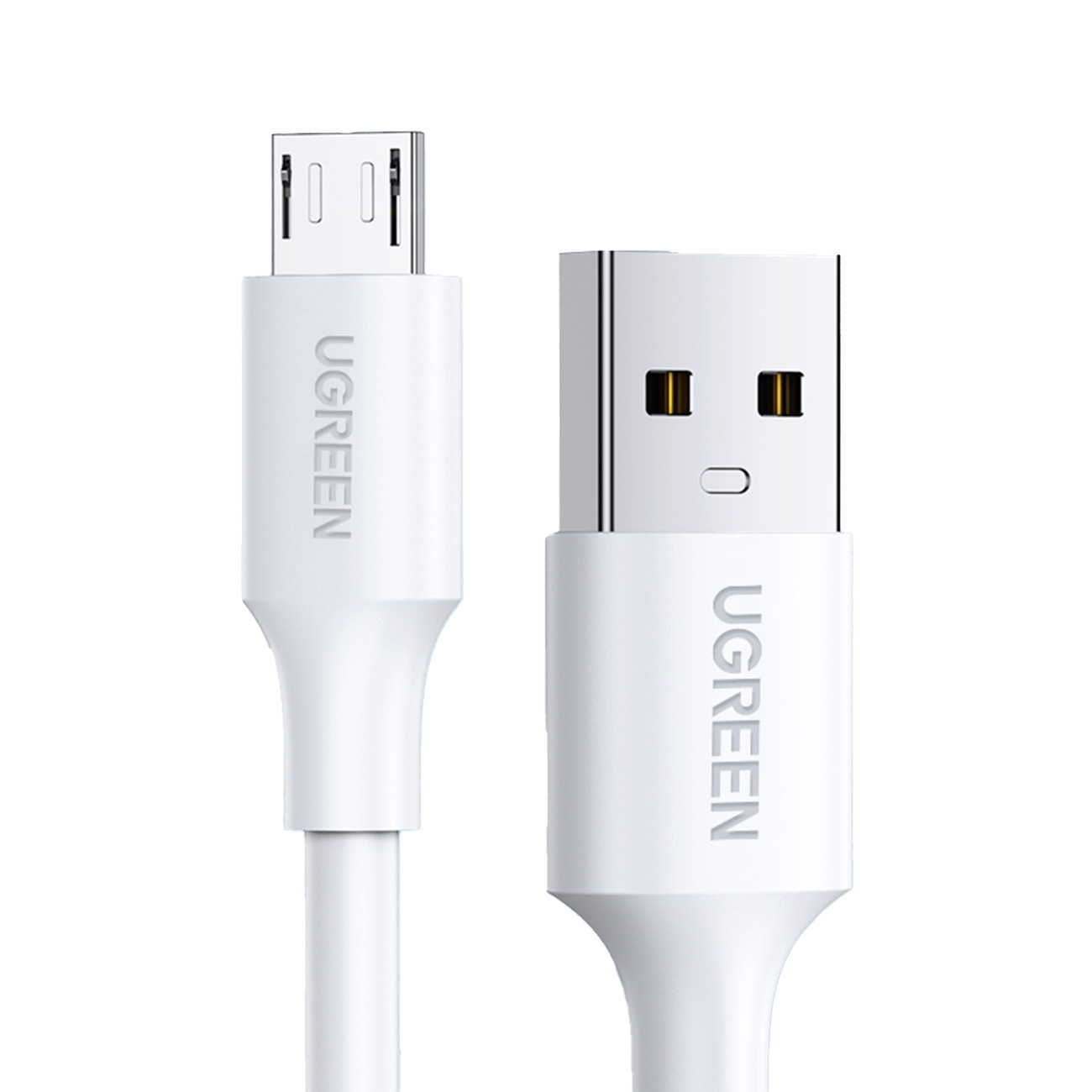 Kaapeli PVC USB0-A - microUSB 480 Mb/s 2m valkoinen